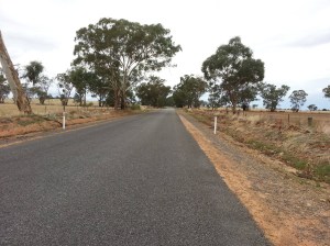 The road to Coolamon in South West New South Wales.  This picture was taken from Lenton Park, the property owned by my grandfather, James Victor McCormack